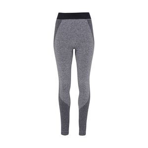 TriDri Womens/Ladies Seamless 3D Fit Multi Sport Sculpt Leggings / Charcoal